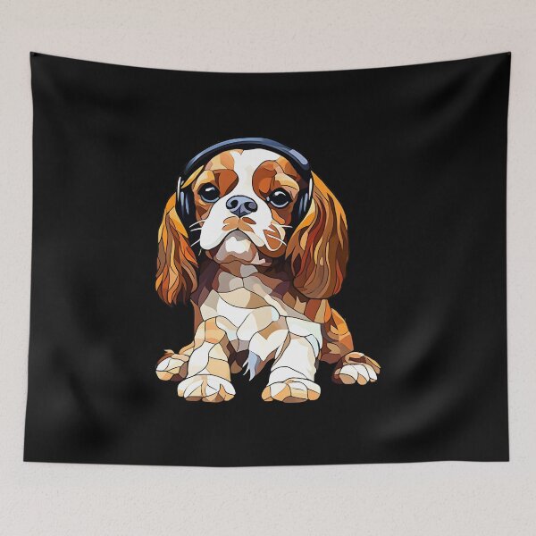Aperçu de l'œuvre épagneuls cavalier king charles créée et vendue par Jalin ..