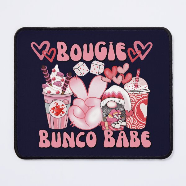 Item preview, Bougie Bunco Babe Bunco Player Valentine Cute Gnome Hearts designed and sold by SunfullyYours.