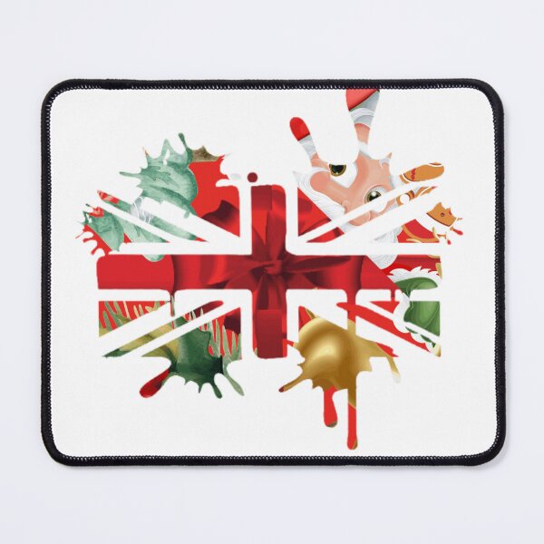 Item preview, Merry christmas uk flag camouflag designed and sold by Artisan-wave.