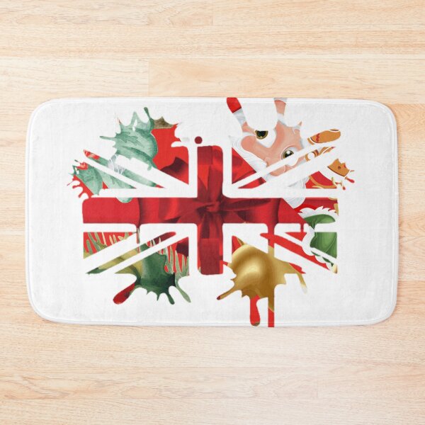 Item preview, Merry christmas uk flag camouflag designed and sold by Artisan-wave.