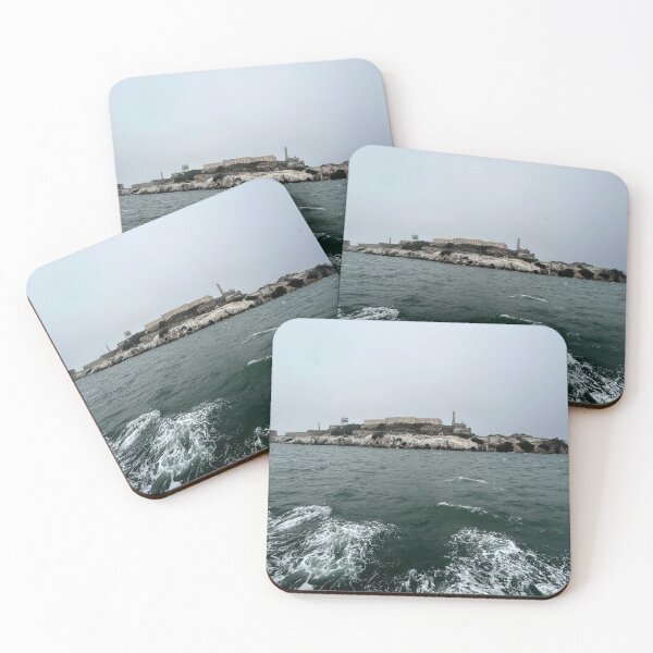 Item preview, Alcatraz Island and prison San Francisco print designed and sold by Chris  Travel Prints.