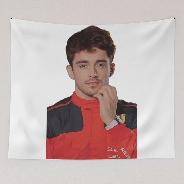 Item preview, Charles Leclerc F1 Driver Stares at you Scuderia F1 designed and sold by FormulaGTee1.