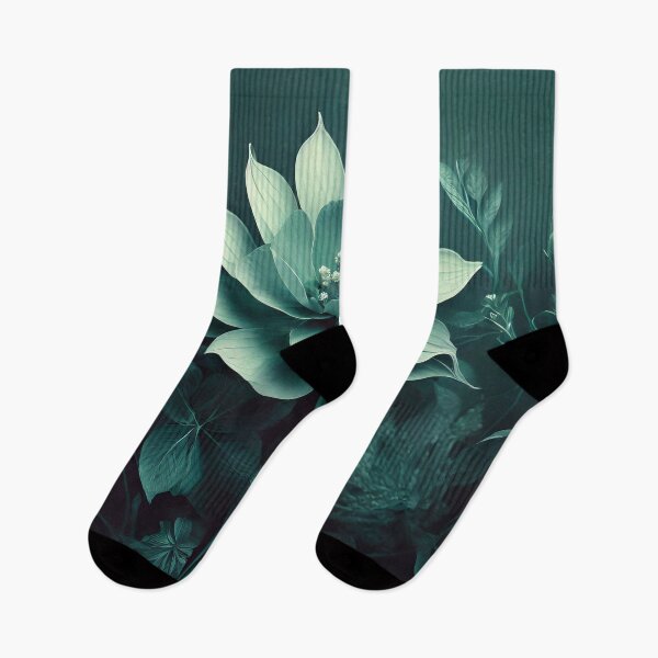 Item preview, Mint Floral Illuminated designed and sold by Lelijo.