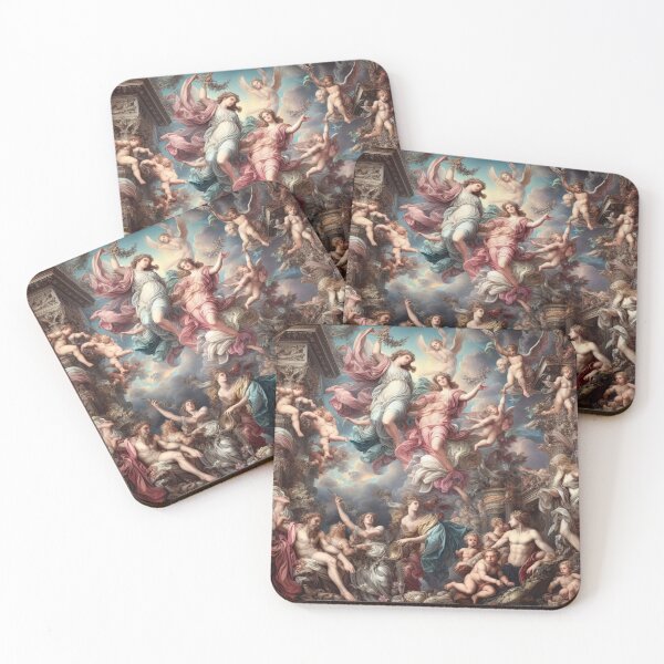 Item preview, baroque painting designed and sold by KlaudiaMunilla.