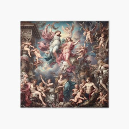 Aperçu de l'œuvre peinture baroque créée et vendue par KlaudiaMunilla.