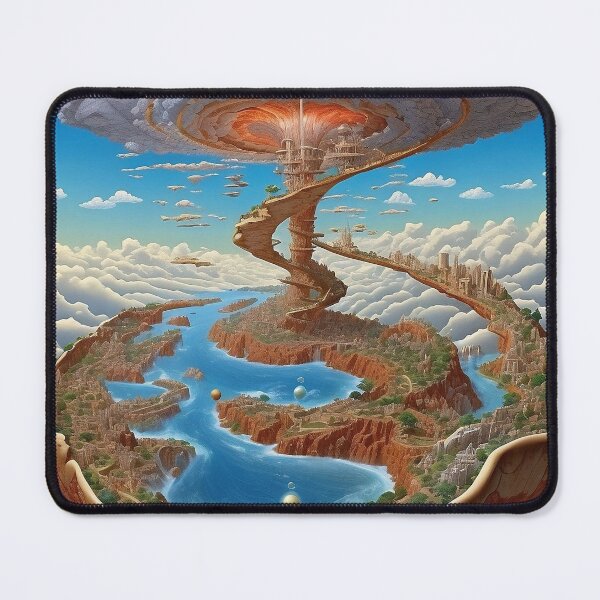 Item preview, A Fractal Fantasy World - 3 designed and sold by nyathiwa.