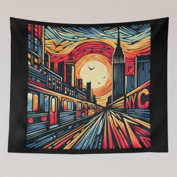 Item preview, New York Subway NYC Subway Train designed and sold by MayaDelaye.