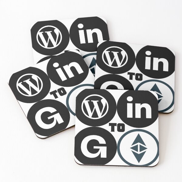 Item preview, Encrypted Social Media Icons Design: Win Togethereum (Win Together) designed and sold by sahbender.
