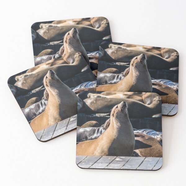 Item preview,  Brown and Tan Sea Lion designed and sold by KensLensDesigns.