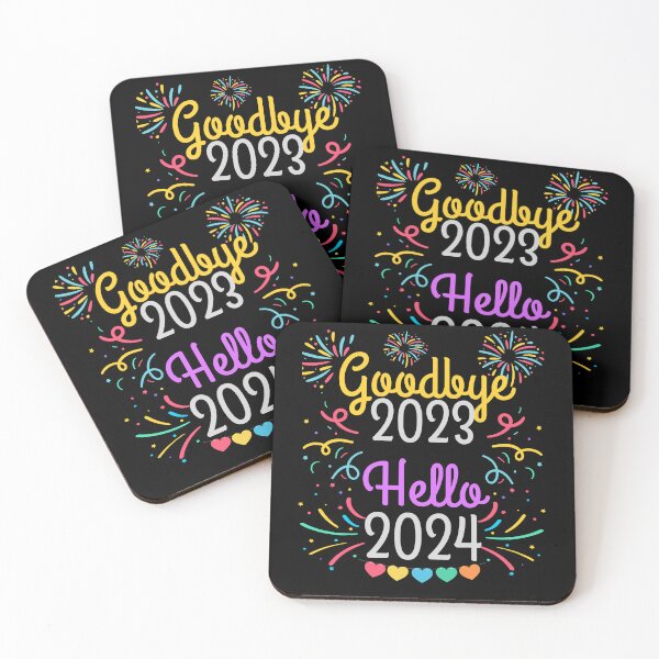 Item preview, Goodbye 2023 Hello 2024 designed and sold by MG-MagicGallery.