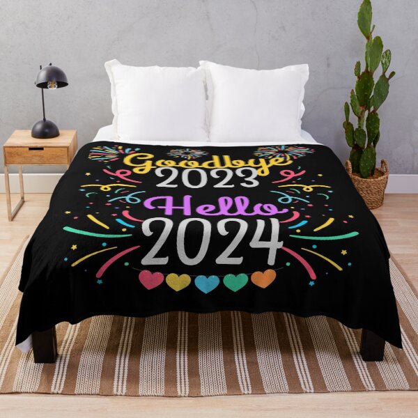 Item preview, Goodbye 2023 Hello 2024 designed and sold by MG-MagicGallery.