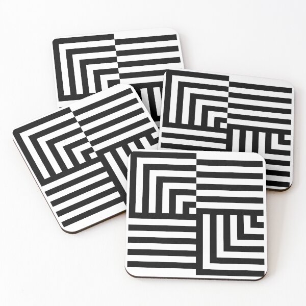Item preview, FEEL in modern stripe line geometry pattern. designed and sold by kongkorakrich.