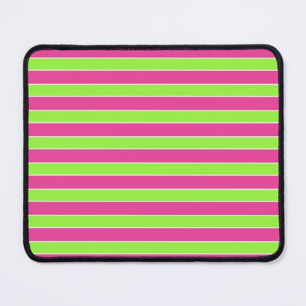 Item preview, Neon Green and Fuchsia Pink Horizontal Stripes designed and sold by Jeallan Designs.