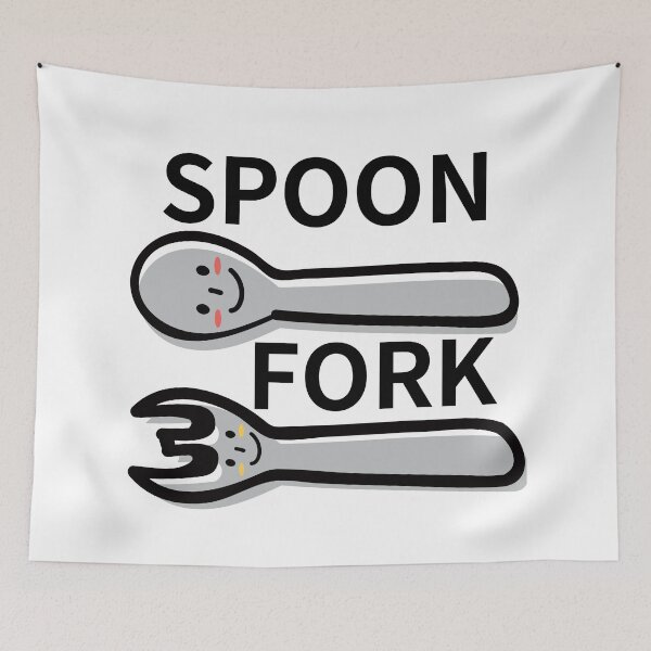 Item preview, SPOON, KNIFE, FORK,THE MOST  VITAL EQUIPMENT  FOR LIFE EXTENSION designed and sold by zzzozzo.