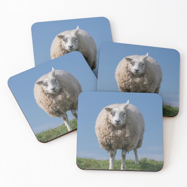 Item preview, Sheep portrait designed and sold by koalas1414.