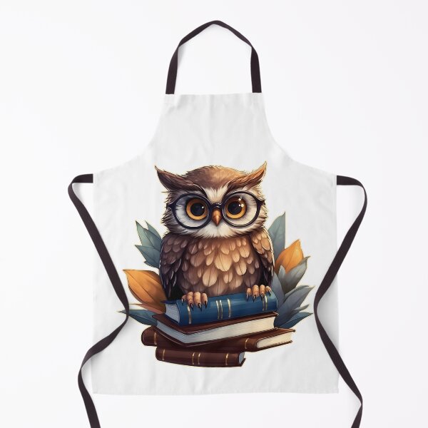 Item preview, Owl with books designed and sold by AngelinaBezm.