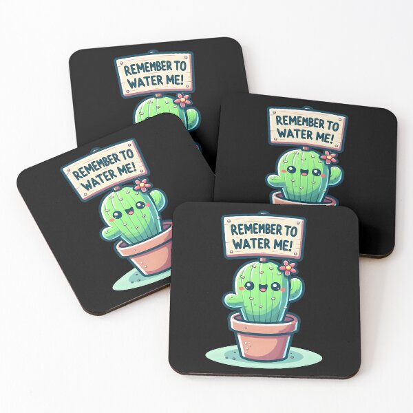 Item preview, Plant Water Reminder Adorable Cactus Cute And Funny Gifts designed and sold by BadhbhLoot.