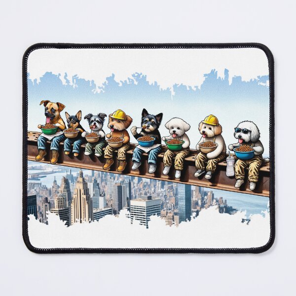 Item preview, New York City Dogs Lunch atop a Skyscraper designed and sold by 4TeeToo.