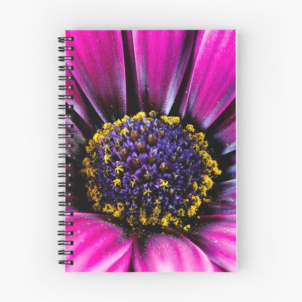 Item preview, Macro photography of a purple cape daisy designed and sold by Giuseppe Cammino.