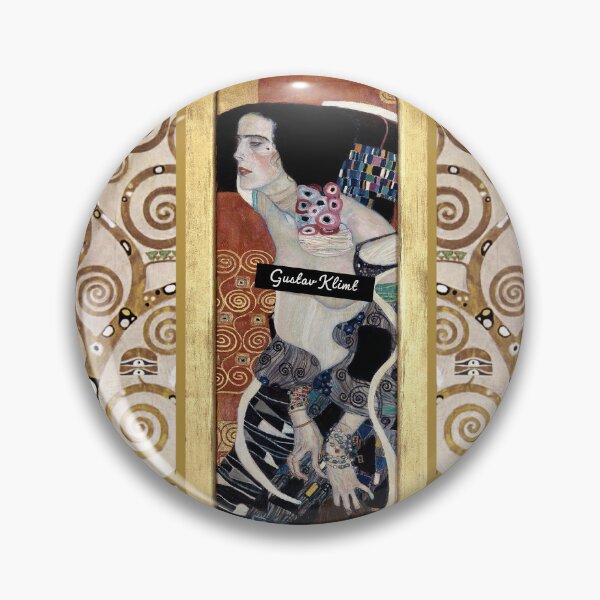 Item preview, Gustav Klimt Collage of  Gustav Klimt's Judith II And Gustav Klimt's L'Arbre de Vie  designed and sold by BossyCatHome.