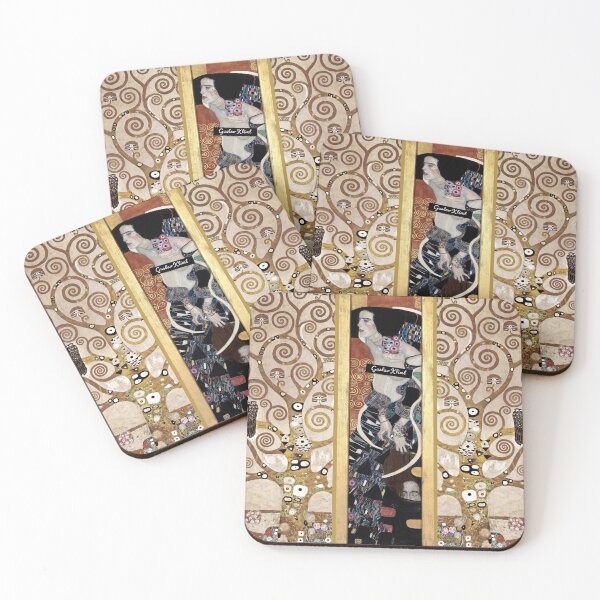 Item preview, Gustav Klimt Collage of  Gustav Klimt's Judith II And Gustav Klimt's L'Arbre de Vie  designed and sold by BossyCatHome.