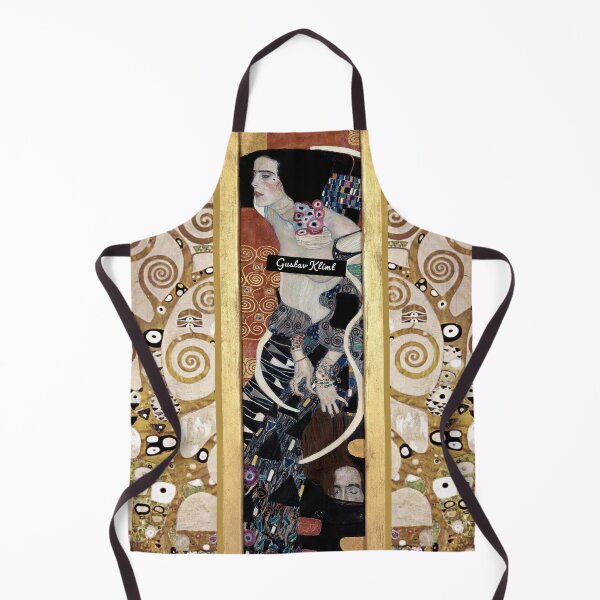 Item preview, Gustav Klimt Collage of Gustav Klimt's Judith II And Gustav Klimt's L'Arbre de Vie designed and sold by BossyCatHome.