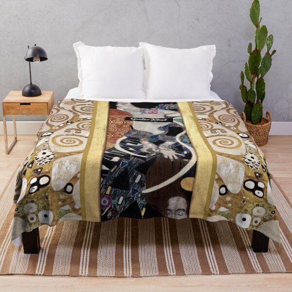 Item preview, Gustav Klimt Collage of Gustav Klimt's Judith II And Gustav Klimt's L'Arbre de Vie designed and sold by BossyCatHome.
