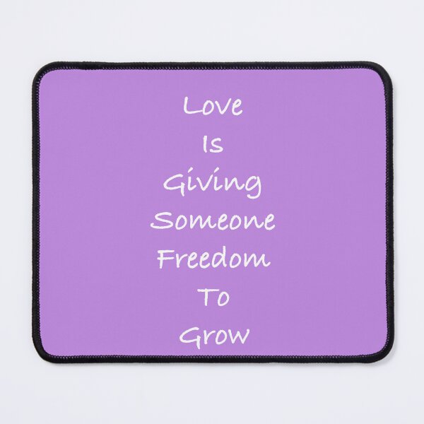 Item preview, Love quote on purple background designed and sold by GingaDesigns.