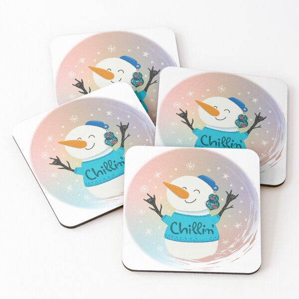 Item preview, Cute Chilled Snowman designed and sold by Bianca Nita.