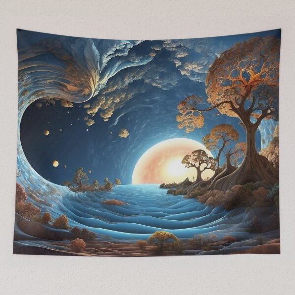 Item preview, A Fractal Fantasy World - 5 designed and sold by nyathiwa.