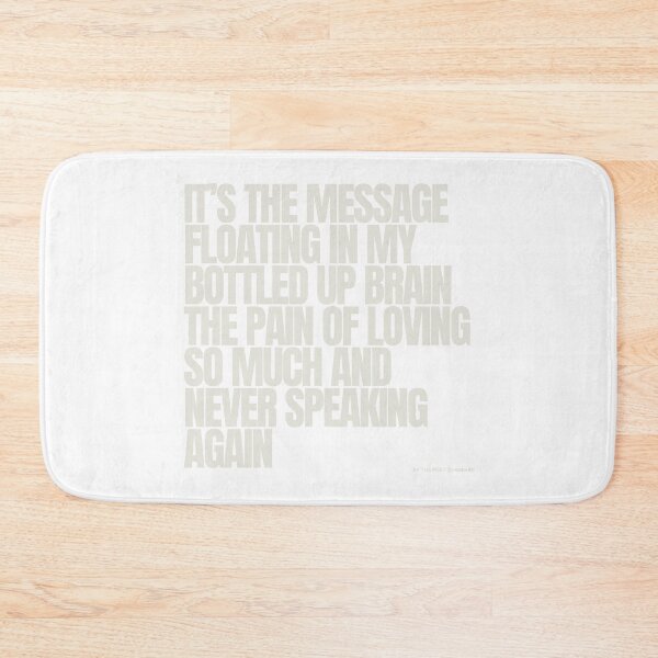 Item preview, Message in a Bottle Quote by @vmdoubt designed and sold by vmdoubt.