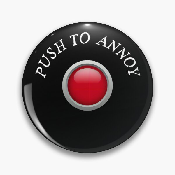 Item preview, Do not push my buttons designed and sold by ArtArturs.