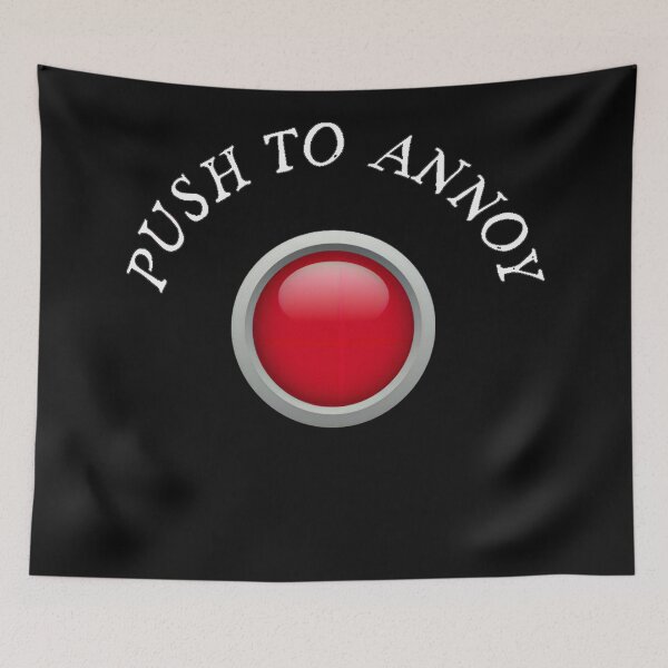 Item preview, Do not push my buttons designed and sold by ArtArturs.