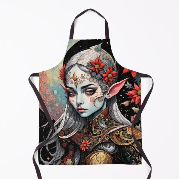 Item preview, The Elf-Maiden of the Three Crescent Moons designed and sold by Bright-Moonrise.