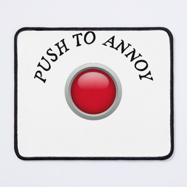 Item preview, Do not push my buttons designed and sold by ArtArturs.