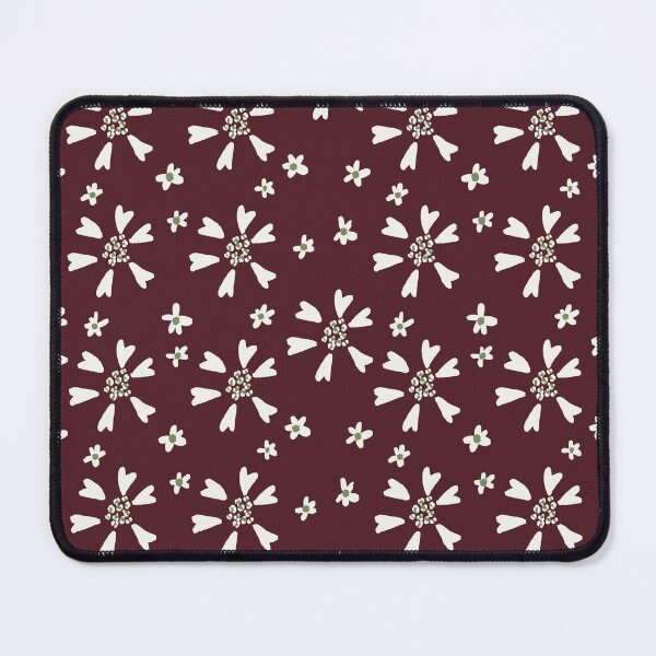 Item preview, Simple Yarrow Maroon designed and sold by Lavender Fox Studio.
