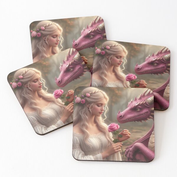 Item preview, Fantasy pink rose Valentine's  designed and sold by SeeingBeyond.