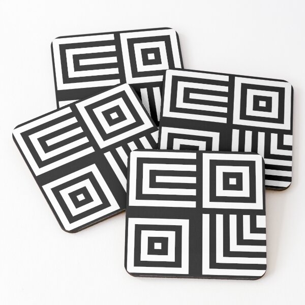 Item preview, COOL in modern stripe line geometry pattern. designed and sold by kongkorakrich.