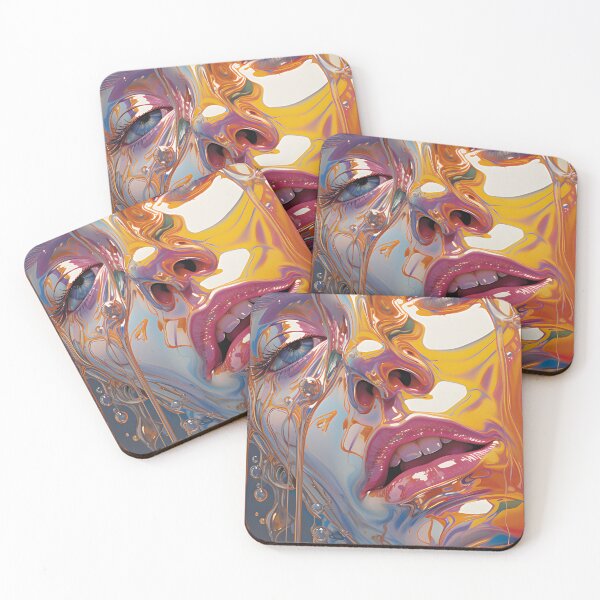 Item preview, Melting Marvel: A Portrait in Motion designed and sold by dogwoofwoof.