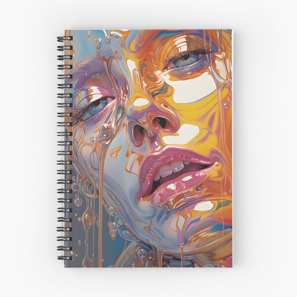 Item preview, Melting Marvel: A Portrait in Motion designed and sold by dogwoofwoof.