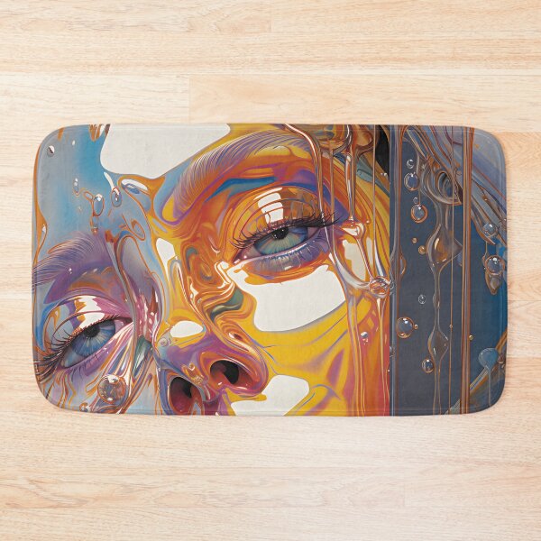 Item preview, Melting Marvel: A Portrait in Motion designed and sold by dogwoofwoof.