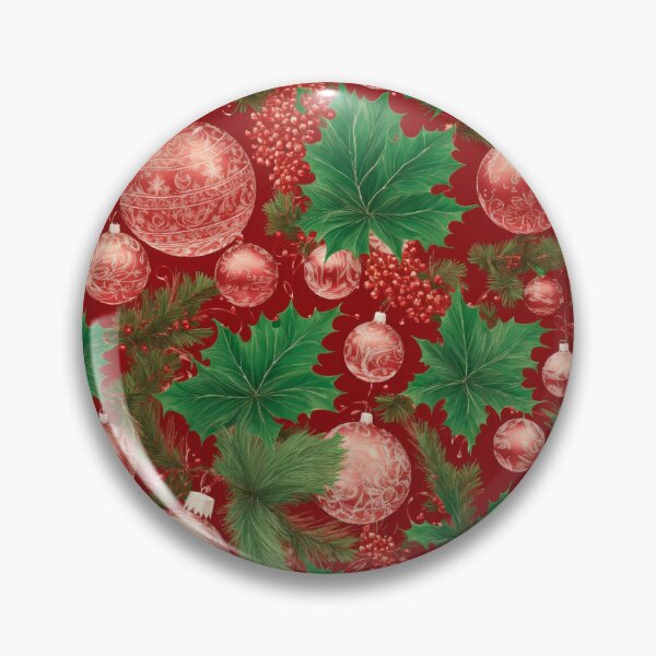 Item preview, Christmas Baubles Fabric by Jessica Jones on Spoonflower - Custom Fabric. designed and sold by vm369.