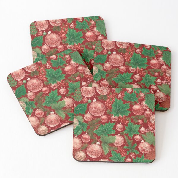 Item preview, Christmas Baubles Fabric by Jessica Jones on Spoonflower - Custom Fabric. designed and sold by vm369.