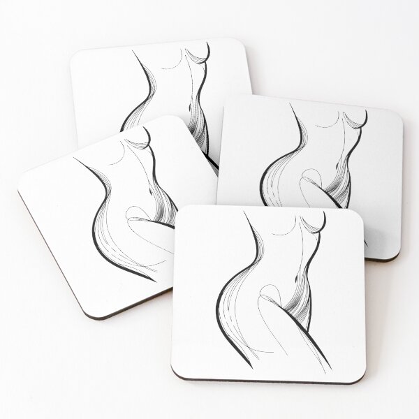 Item preview, Woman Figure Body - Line Art  designed and sold by LineArtByLovi.