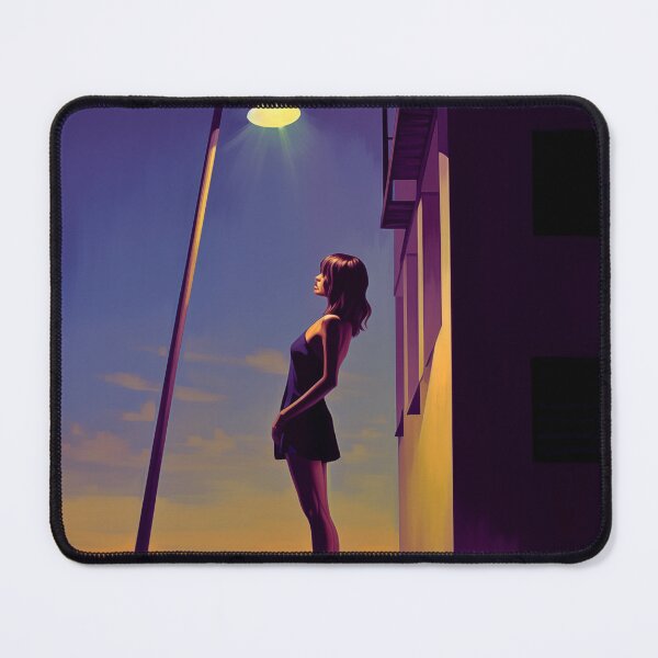 Item preview, Lady under a Lampost designed and sold by RayFineArt.