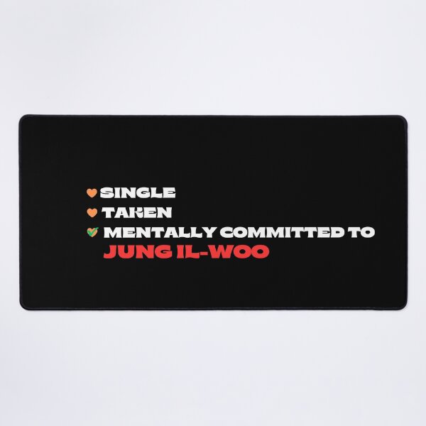 Item preview, Mentally Committed To Jung Il-woo designed and sold by Itsheartshop.