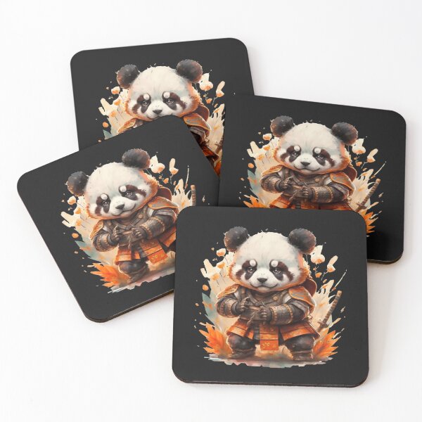 Item preview, Cute Samurai Panda designed and sold by Krieghorn.