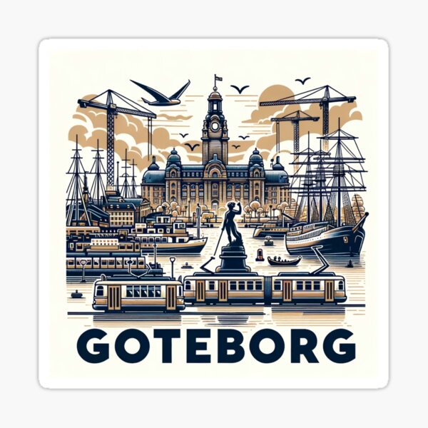 Item preview, City of Gothenburg designed and sold by WzzupCobra.