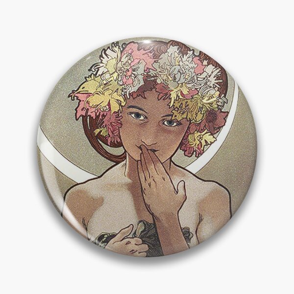 Item preview, The Moon, by Alphonse Mucha. (Original colors) HIGH DEFINITION designed and sold by MINDTHECHERRY.