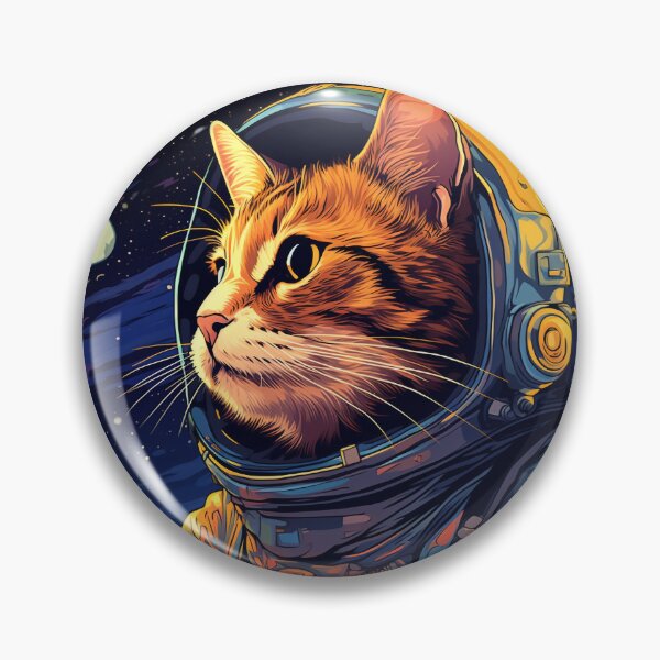 Item preview, Space Cat Astronaut  designed and sold by WhatThePawArts.